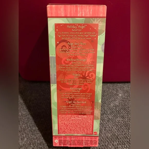 Holiday Angel Barbie Doll 2005 Mattel G5322, NIB - Picture 4 of 4